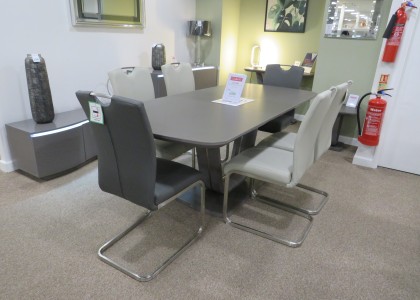Clearance Lazzaro Table & 6 Chairs