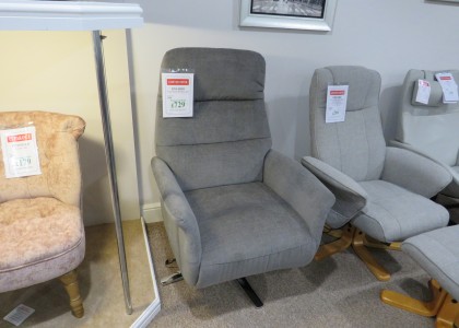 Limited Offer Ontario Power Swivel Recliner
