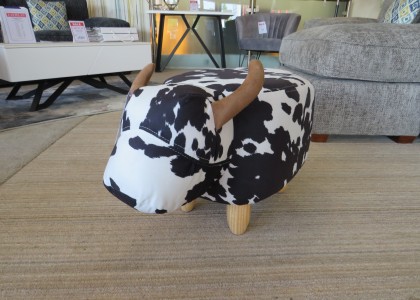 Lulu The Cow Footstool