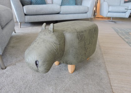 Hubert The Hippo Footstool
