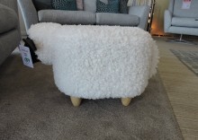 Snowflake The Sheep Footstool