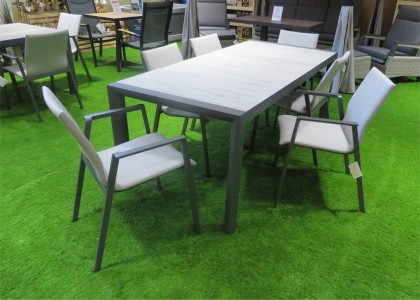 Bliss 6 Seater Outdoor Dining Set