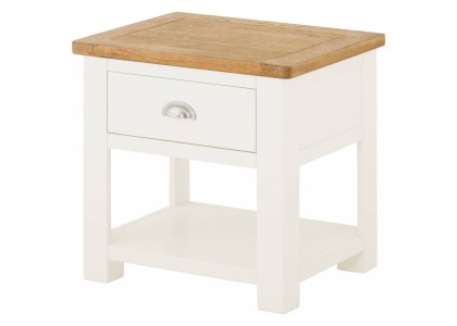 Portland Lamp Table with Drawer