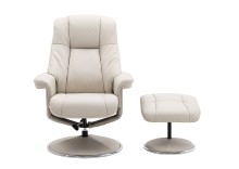 Denver Swivel Chair and Footstool