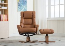 Florence Swivel Chair and Footstool