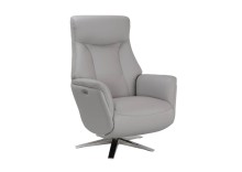 Houston Electric Swivel Chair and Integrated Footstool