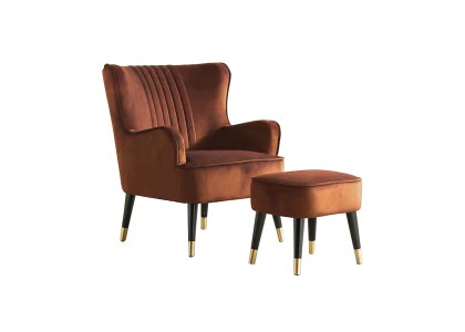 June Accent Chair - Copper