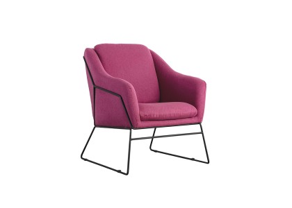 Kalm Accent Chair - Woven Berry