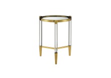 Matisse Lamp Table - Silver/Gold