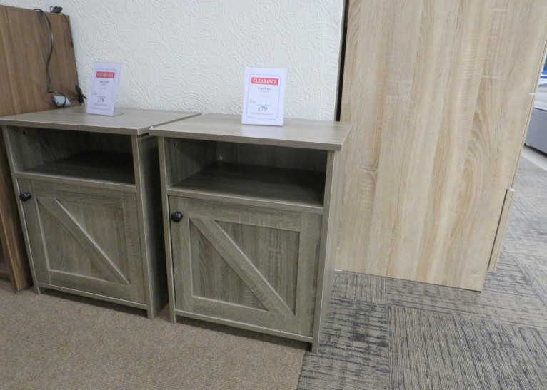 Clearance Side Unit Grey