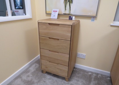 Clearance Como Slim 4 Drawer Chest