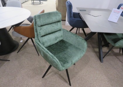 Clearance Ozzy 2x Green Chairs