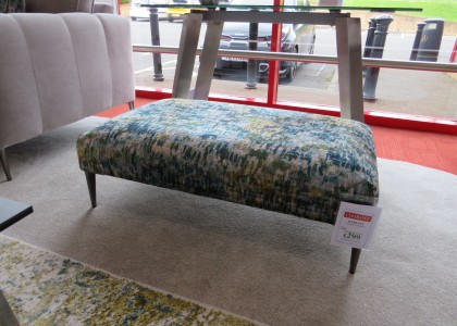 Clearance Harlow Accent Footstool