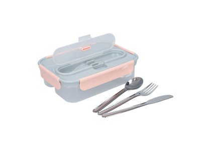 Built Mindful 1ltr Lunch Box & Cutlery