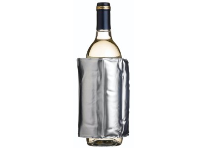Barcraft Wrap Around Silver Wine Cooler
