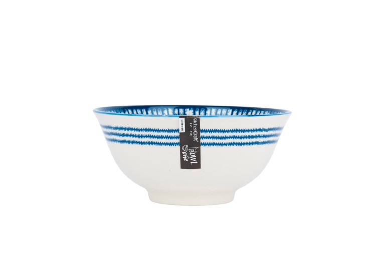 Kitchencraft Blue & White Greek Style Bowl