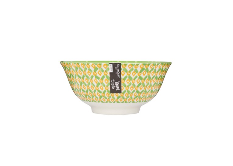 Kitchencraft Green Geometric Bowl