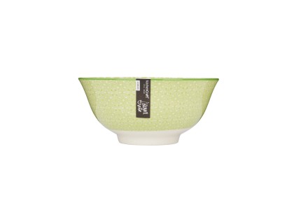 Kitchencraft Green & White Tile Effect Bowl