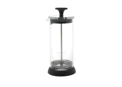 La Cafetière Glass Milk Frother 400ml Clearblack