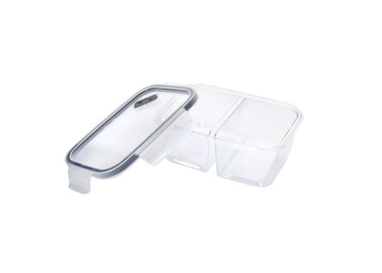 Masterclass Eco Snap Divided Lunch Box 800ml