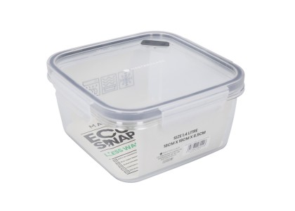 Masterclass Eco Snap Food Container 1.4L Square