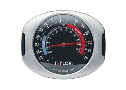 Taylor Pro SS Fridge & Freezer Thermometer