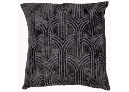 Lalique Black Cushion