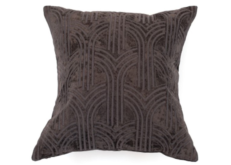 Lalique Charcoal Cushion