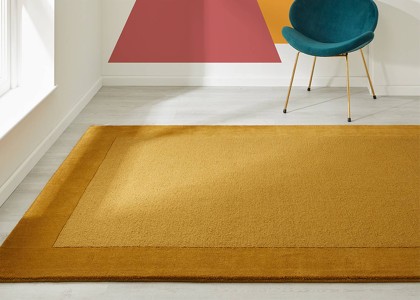 Colours Mustard Rug