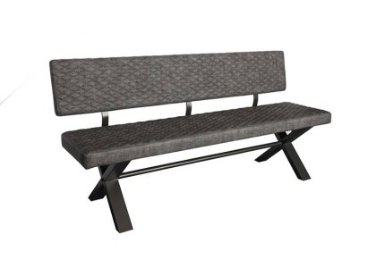 Fusion 180cm Bench with Back