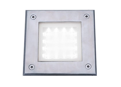 Walkover LED Recessed Square 9909WH