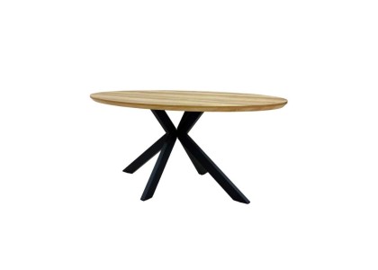 Manhattan Oval Dining Table 1800mm