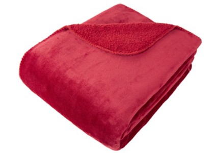Cosy Scarlet Throw