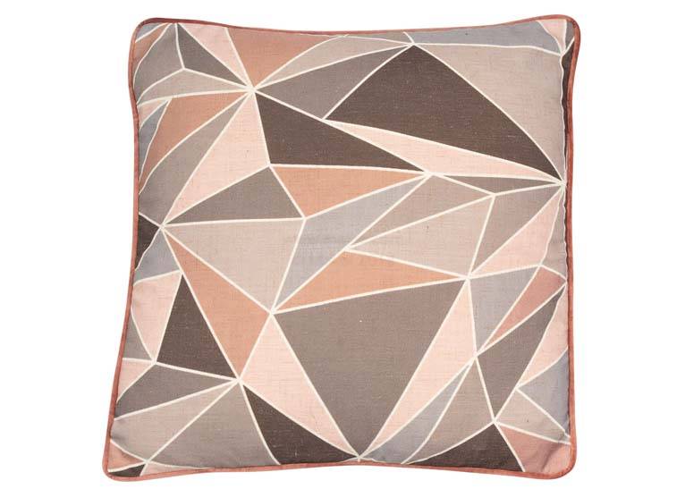 Fragments Pink Cushion