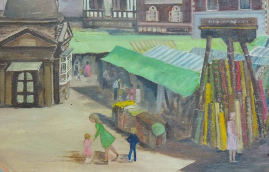  

We were selling carpet samples and rugs on market stalls which were only available on a casual basis, until a permanent stall became available. In 1970 a new van was purchased, soon followed by the first permanent stall in Swadlincote, then others in Uttoxeter, Burton on Trent, and Ashby. 
