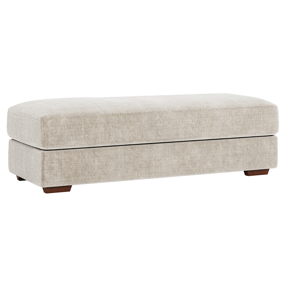 Henley Large Rectangle Stool - Toons Furnishers