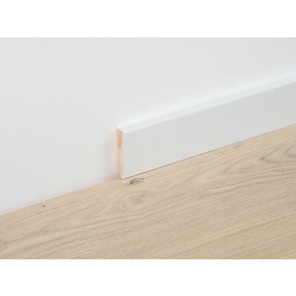 Berry Alloc White Paintable Skirting 60mm Berry Alloc White Paintable Skirting 60mm
