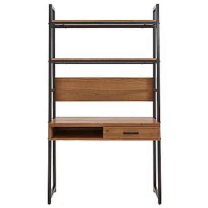 Fusion Oak Wall Desk