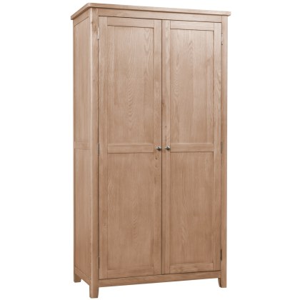Henley Oak Full Hanging Wardrobe