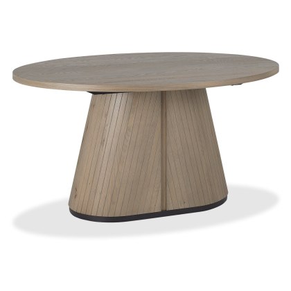 Las Vegas Oiled Oak and Peppercorn 4 Seater Fixed Dining Table Las Vegas Oiled Oak and Peppercorn 4 Seater Fixed Dining Table