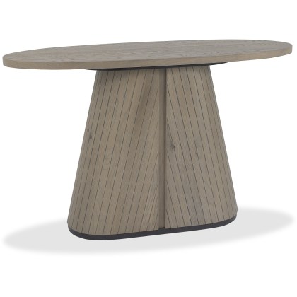 Las Vegas Oiled Oak and Peppercorn Console Table
