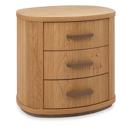 Las Vegas Knotty Oak 3 Drawer Nightstand Las Vegas Knotty Oak 3 Drawer Nightstand