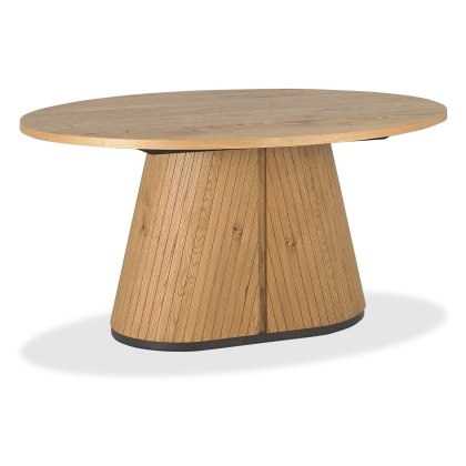 Las Vegas Rustic Oak and Peppercorn 4 Seater Fixed Dining Table Las Vegas Rustic Oak and Peppercorn 4 Seater Fixed Dining Table