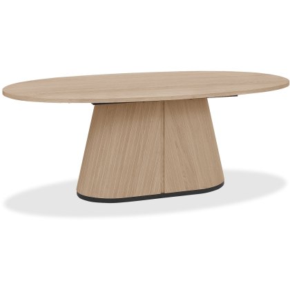 Las Vegas Scandi Oak 6 Seater Fixed Table Las Vegas Scandi Oak 6 Seater Fixed Table
