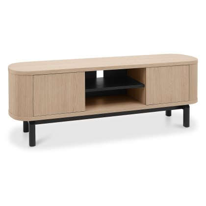 Las Vegas Scandi Oak Entertainment Unit