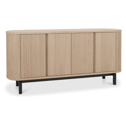 Las Vegas Scandi Oak Wide Sideboard Las Vegas Scandi Oak Wide Sideboard
