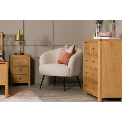 Shelbie Cream Accent Chair