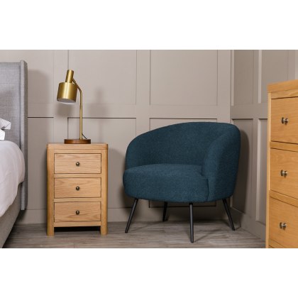 Shelbie Navy Accent Chair