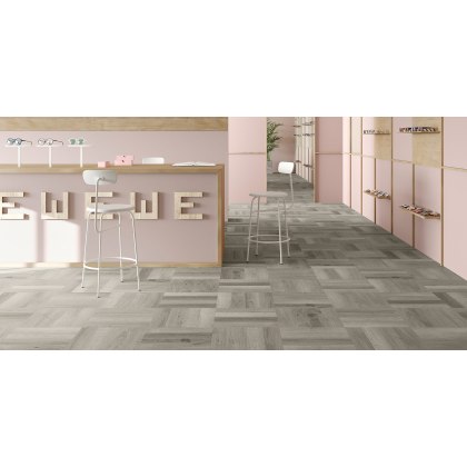 Highland Oak Parquet Frosted