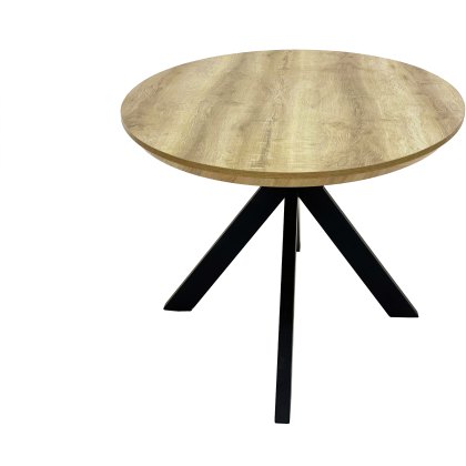 Manhattan Oak Oval Table 1800MM